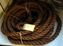 Coil of rope--made of twisted bark or vine