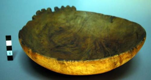 Wooden bowl