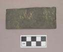 Metal, copper alloy sheet, rectangular