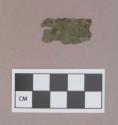 Metal, copper alloy sheet fragment