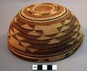 Basketry hat.