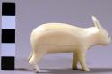 Ivory animal carving - arctic hare