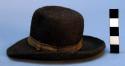 Miniature man's felt hat - used in fiesta of sta. barbara