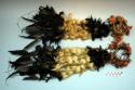 Pair of feather arm ornaments
