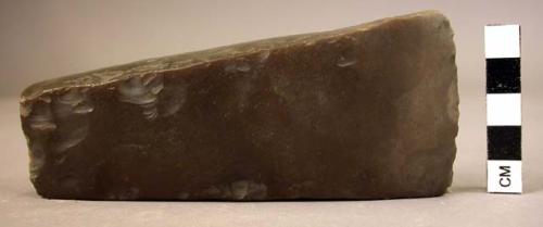 Polished flint axe head