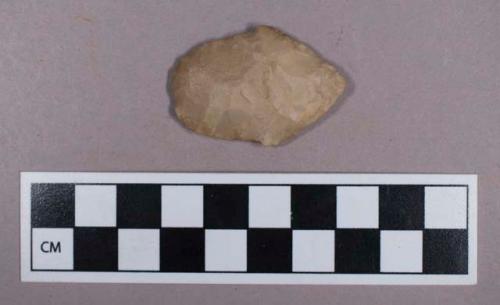 Chipped stone, stemmed biface