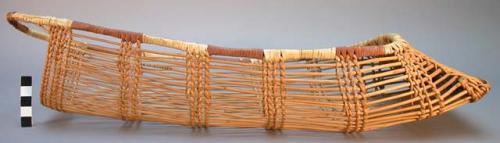 Toy basketry cradle