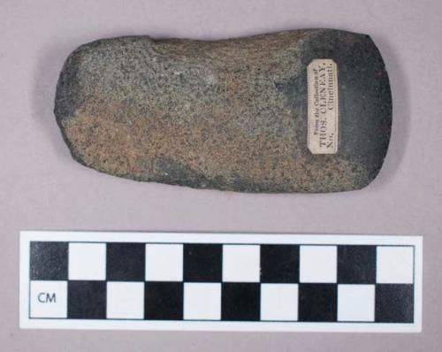 Ground stone, celt fragment