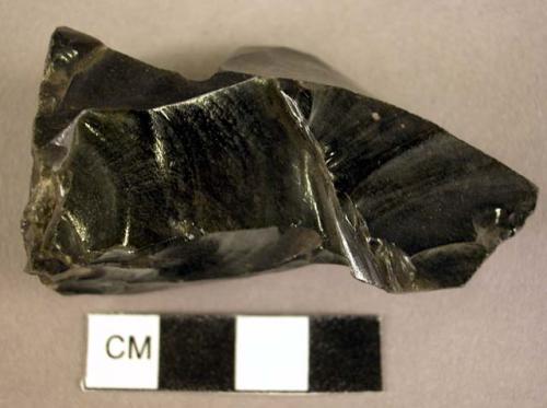 Obsidian nucleus, undercut