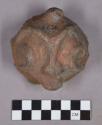 Ceramic, earthenware effigy sherd, modeled zoomorphic head, possible handle