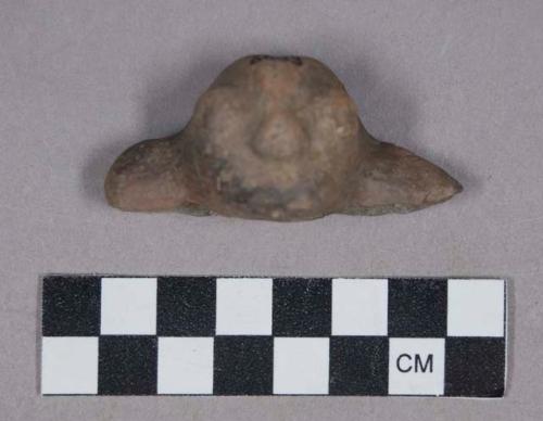 Earthenware effigy sherd with anthropomorphic head