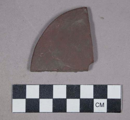 Fragment of disk with hole