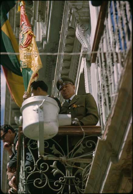 General on Presidential Balcony