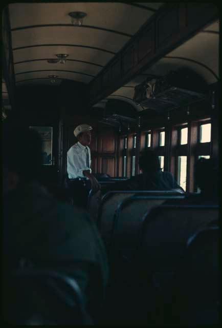 Interior of train to Pacajes