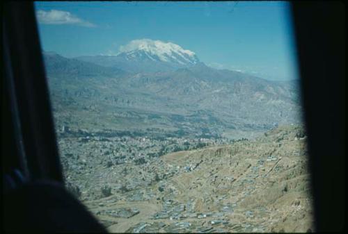 Aerial view of La Paz