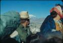 Group of people in truck to city