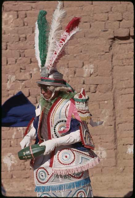 Village Fiesta in Rosapata, costume detail