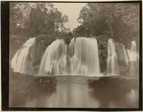 Chancala Falls in the River Chancala