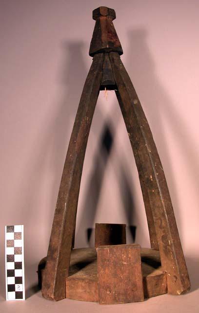 Lamp stand such as is currently used