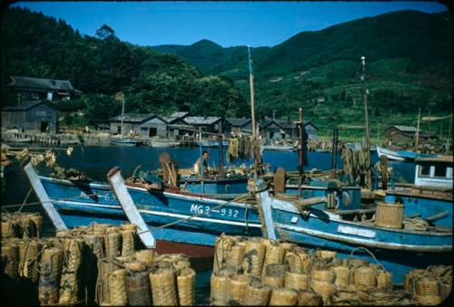 Fishing boats in harbor