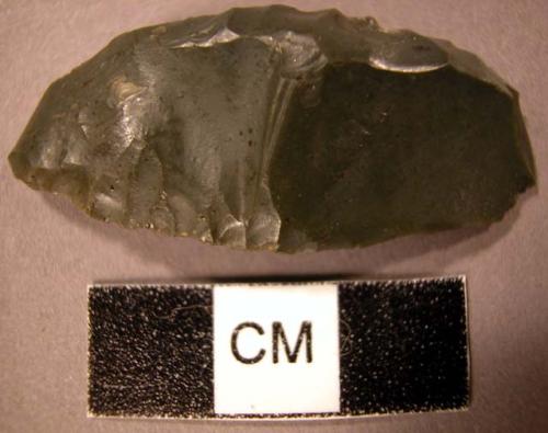 Chipped flint knife blade – Objects – eMuseum
