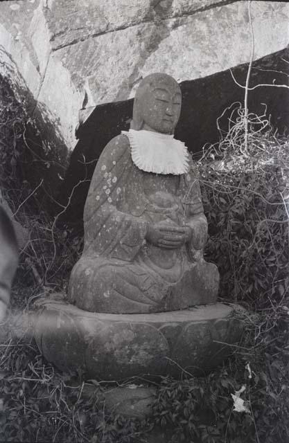 Stone Buddha statue