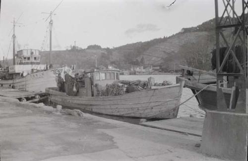 Boats docked