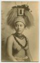 Portrait, Samoan chief, woman