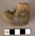 Fragment of clay pipe
