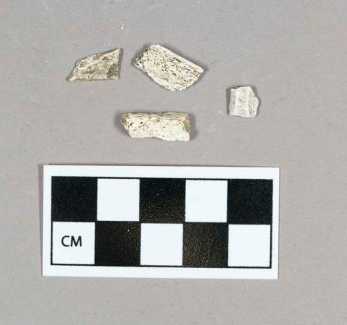 Bone, faunal remain, mammal, calcined, fragments