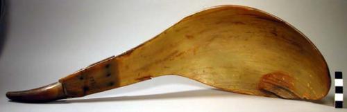 Large horn spoon