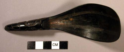 Goat horn spoon