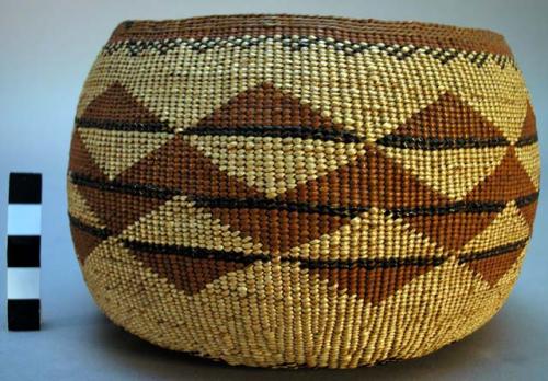 Basketry mush bowl