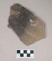 Ceramic, earthenware body sherd, cord-impressed and incised, shell-tempered