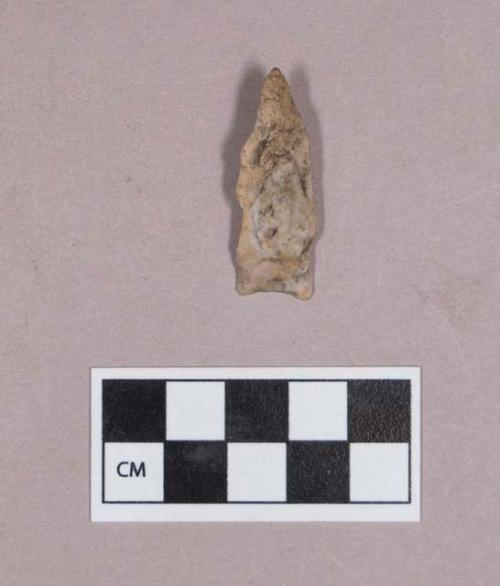 Chipped stone, projectile point, lanceolate