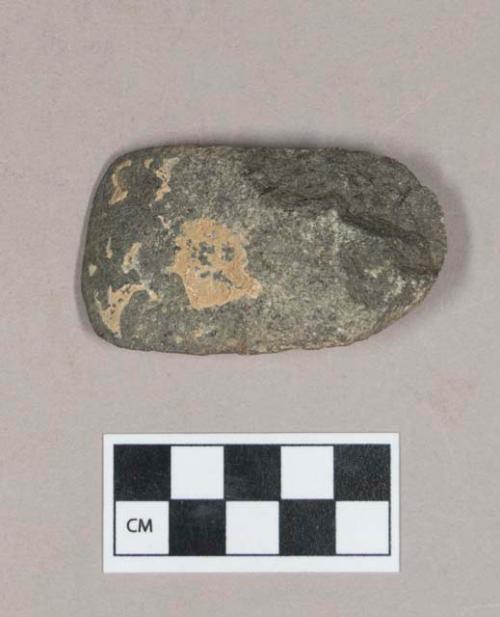 Ground stone, pecked and ground stone adze fragment