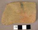 Rim potsherd