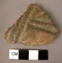 Potsherd - grooved or cannelated sherd (Wace & Thompson, 1912, Type #2)