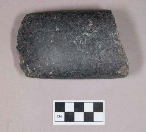 Ground stone, edged tool fragment