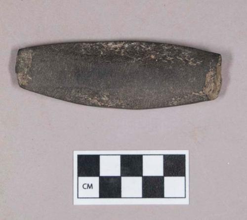 Ground stone, edged tool, possible chisel