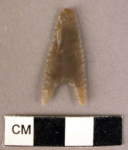 Flint arrow head