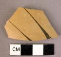 Potsherd - tongue pattern