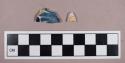 Ceramic, earthenware, blue painted tin-glazed earthenware body and rim sherds