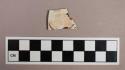 Ceramic, refined earthenware, brown painted whiteware body sherd