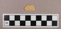 Ceramic, refined earthenware, yellowware body sherd