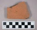 Brick, roof tile fragment