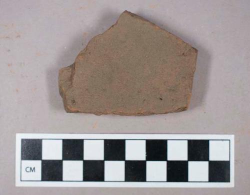 Brick, roof tile fragment