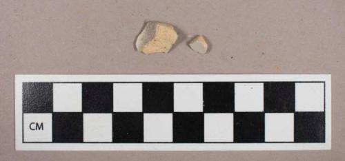 Ceramic, earthenware, tin-glazed earthenware body sherds