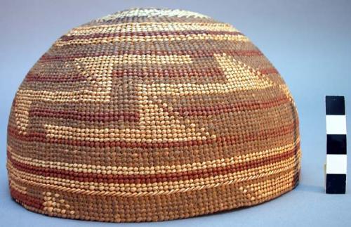 Woman's basketry cap