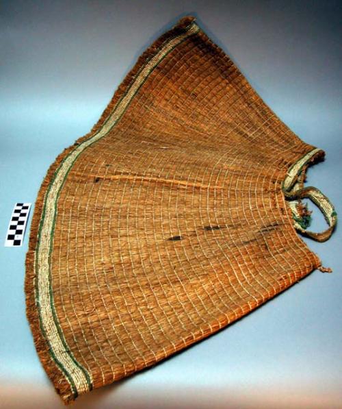 Cedar bark cape